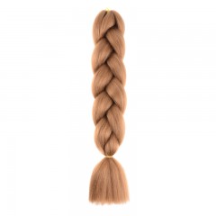 Mèches de Tresse fibre  synthétique avec couleur unie simple
