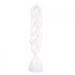 Mèches de Tresse fibre  synthétique avec couleur unie simple