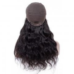 Perruque en fibre synthétique à cheveux longs pleins et ondulé
