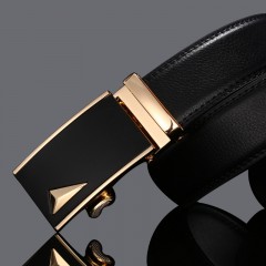 Ceinture en cuir pour hommes avec boucle automatique