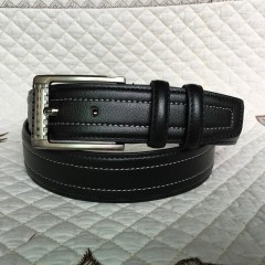Ceinture en cuir de vache pour hommes avec Boucle à aiguilles