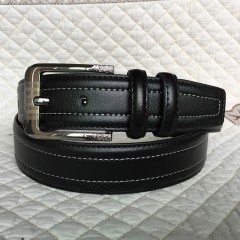 Ceinture en cuir de vache pour hommes avec Boucle à aiguilles