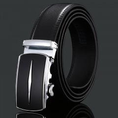 Ceinture en cuir de vache avec boucle automatique