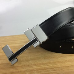 Ceinture en cuir pour hommes avec boucle