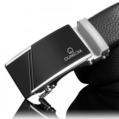 Ceinture en cuir de vache pour hommes avec boucle automatique