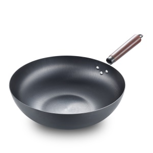 Wok en fonte