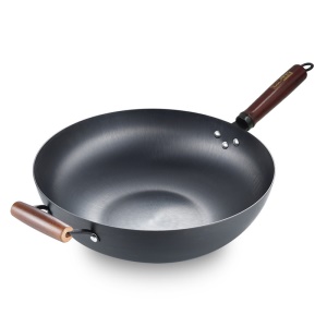Wok en fonte
