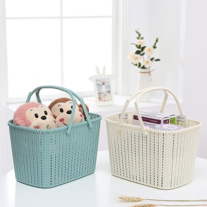 Panier de rangement à manches