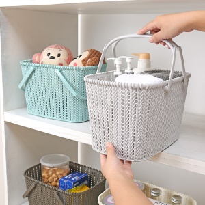 Panier de rangement à manches