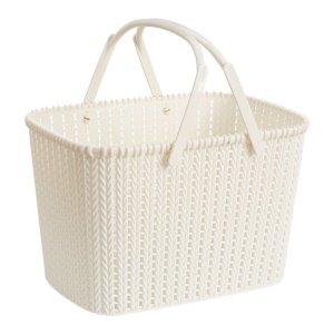 Panier de rangement à manches