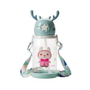 Gourdes transparentes en plastique pour enfants