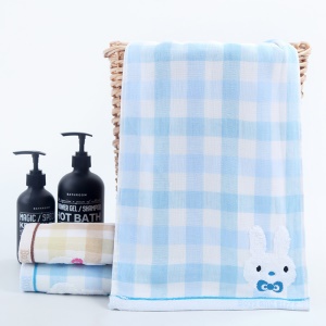 Serviette de toilette pour bébé en coton