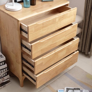 Armoire à tiroirs en bois massif