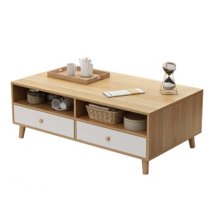 Tables basses avec tiroirs intégrés