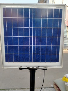 Panneau monocristallin solaire 100W LED