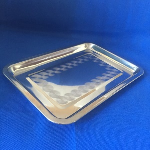 Plateau en acier inoxydable