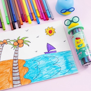 Stylo aquarelle 12 couleurs