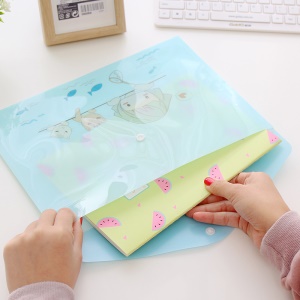 Porte documents plastique
