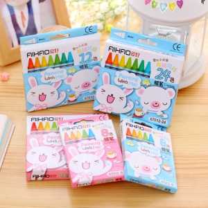 Crayon en cire couleur pastel