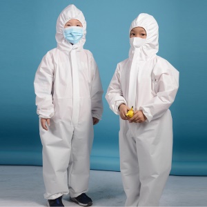 Vêtements de protection jetables pour enfants