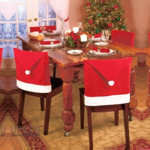 Housse  de chaise pour Noël