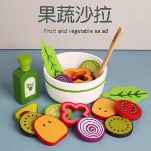 Dînette fruits et légumes artificiels pour enfants