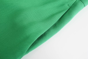 Pantalon femme pour costume Décontracté vert droit