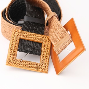 Ceinture femme coton chanvre