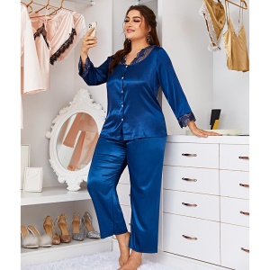 Pyjama pour femme à manches longues