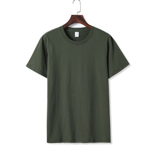 T-shirt pour homme à manches courtes  , taille large et cou rond