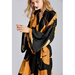 longue et fine Robe de nuit pour femme