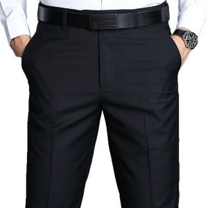 Pantalon de costume d'affaires en tissue ample