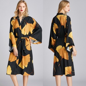 longue et fine Robe de nuit pour femme