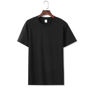 T-shirt pour homme à manches courtes  , taille large et cou rond