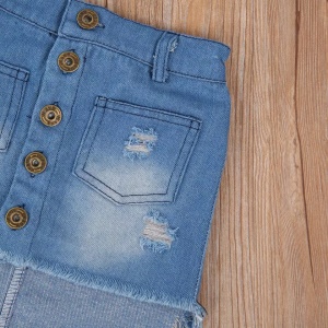 Ensemble pour enfant fille haut à longues manches + jupe