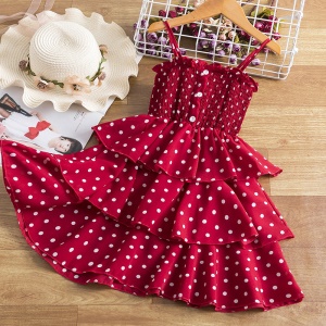 Robe  à bretelles pour fille