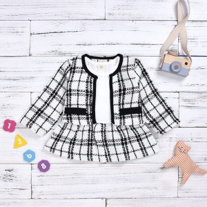Ensemble pour enfant fille 2 pcs  veston + jupette