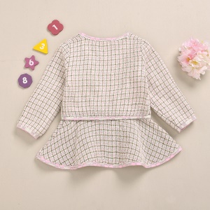 Ensemble pour enfant fille 2 pcs  veston + jupette