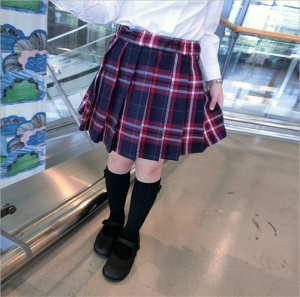 Ensemble Chemise fille + jupe courte