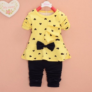 Ensemble haut + pantalon pour fille