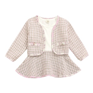 Ensemble pour enfant fille 2 pcs  veston + jupette