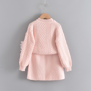 Ensemble pull fille + jupe