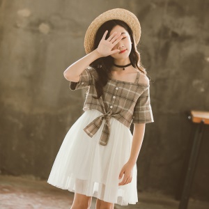 Ensemble Top+ jupe pour fille
