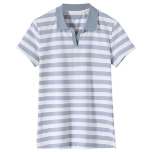 Polo femme à rayures