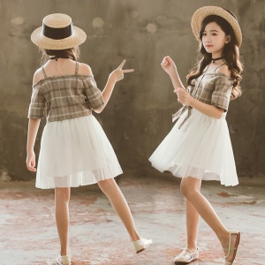 Ensemble Top+ jupe pour fille