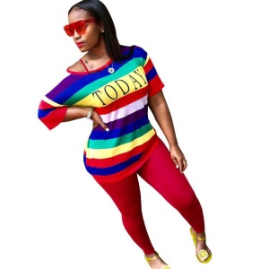 Ensemble T- shirt ample + Legging
