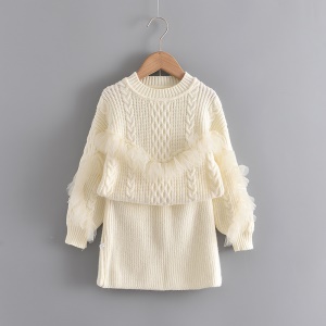 Ensemble pull fille + jupe