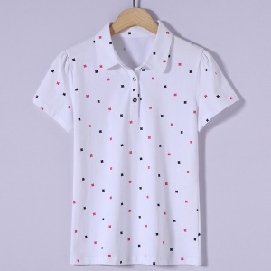 Polo femme manches courtes