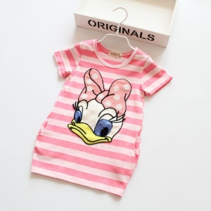 T-shirt manches courtes longue fille