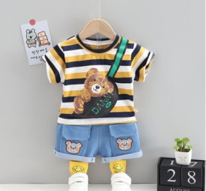 Ensemble t shirt + short pour enfant
